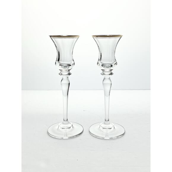 Mikasa “Jamestown” Pair of Taper Candlestick Holders 7 3/4” - Picture 2 of 4
